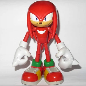 BIG 7" INCH JAZWARES SUPER POSER KNUCKLES SONIC THE HEDGEHOG FIGUR SPIELZEUG SEGA - Bild 1 von 7