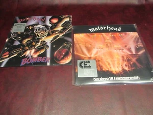 MOTORHEAD VERIFIED 180G BLACK VINYL LIVE @ HAMMERSMITH & BOMBER LIMITED EDITIONS - Picture 1 of 2