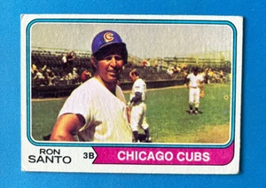 Ron Santo Topps 1974 #270 Salón de la fama Chicago Cubs EX J33 - Imagen 1 de 2