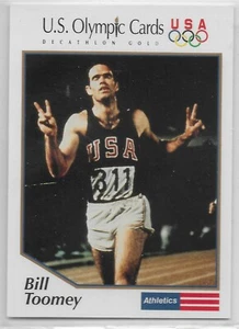 1991 Impel Olympic Decathlon Gold #4 Bill Toomey U.S. HOF - Bild 1 von 1