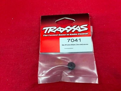 Traxxas 7041 18 Tooth Pinion gear 48 Pitch for 1/16 Titan 380 motor 2.3mm shaft - Image 1 of 3