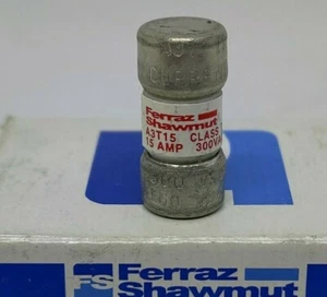 Ferraz Shawmut 15A 300V Class T Fuse (A3T15) - Picture 1 of 1