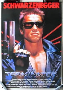 TERMINATOR GEROLLT 27x40 FILMPLAKAT ARNOLD SCHWARZENEGGER 1984 NACHDRUCK CYBORG - Bild 1 von 1