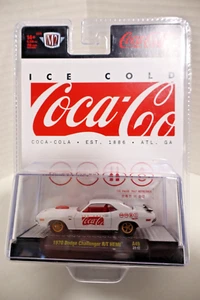 Dodge Challenger R/T Hemi M2 Machines A49 24-47 Coca-Cola 1970 nuevo en paquete - Imagen 1 de 1