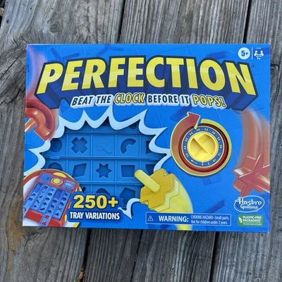 Perfection Game for Kids Classic Puzzle Race Against the Clock Fun Party Game - Image 1 of 2