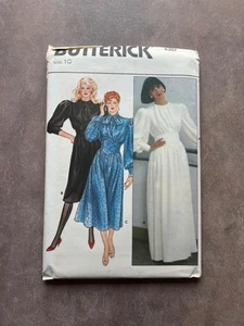 Vintage Butterick Schnittmuster 6207 Misses Kleid Gr. 10 *ungeschnitten* - Bild 1 von 2