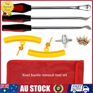 Effortless Tire Repair Kit with Rim Protectors and Comfortable Gripped Handles - Picture 1 of 10