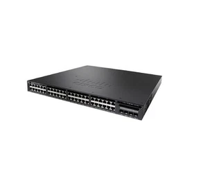 Cisco WS-C3650-48PS-S Catalyst 3650 48 Port PoE+ Ethernet Switch 1 Year Waranty - Afbeelding 1 van 1