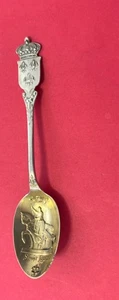 Saint Louis Statue Missouri Sterling Silver 11.8g 4.5” Souvenir Spoon - Picture 1 of 8
