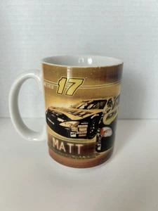 Vintage MATT KENSTEH #17 Dewalt NASCAR Collector's Ceramic Mug Cup 2000's - Picture 1 of 3