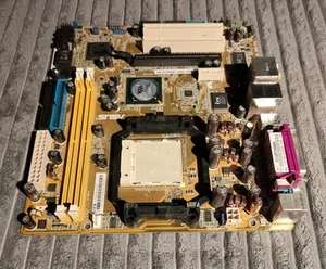 Carte mère PC de bureau Asus M2V-TVM/V-M2V890/DP_MB 2x DDR2 Ram AM2 Micro ATX - Photo 1/3