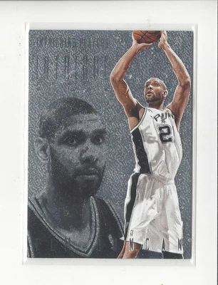 2013-14 Panini Intrigue Intriguing Players #118 Tim Duncan Spurs - Image 1 of 2