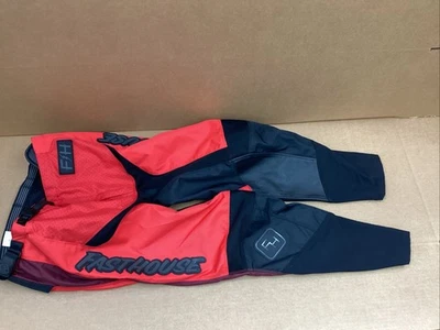 Pantalón Fasthouse Grindhouse Rojo/Negro 38-Caja Abierta Foto 1 de 4