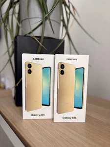 New Samsung Galaxy A06 Gold Android 4G 64GB Unlocked Smartphone Dual Sim 2025 - Picture 1 of 5