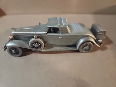 Modelo de coche Danbury Mint 1934 1:38 DUESENBERG SJ de peltre macizo raro coleccionable Foto 1 de 4