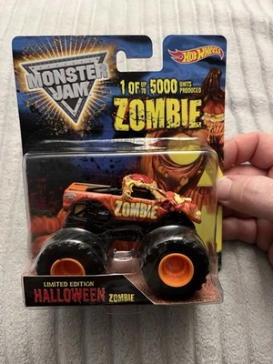 Monster Jam Hot Wheels Zombie Halloween 1 de 5000 edición limitada nuevo  Foto 1 de 4