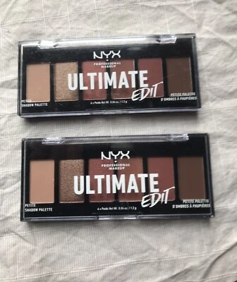 NYX Ultimate Edit Petite Eye Shadow Palette 0.04 oz. USPP01 Warm Neutrals - Image 1 of 2