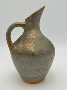 Vintage Stangl Pottery Pitcher #4058 Antique Gold - Picture 1 of 9