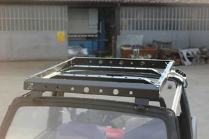 Portapacchi Uso gravoso per suzuki samurai/sj cabrio GREZZO DA VERNICIARE - Foto 1 di 12