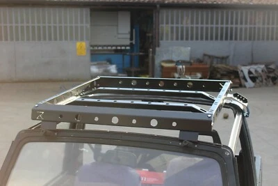 Portapacchi Uso gravoso per suzuki samurai/sj cabrio GREZZO DA VERNICIARE - Immagine 1 di 4