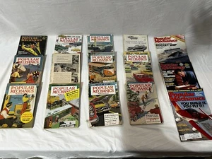 Vintage Popular Mechanics Magazines Lot (12 Issues) 1954-1997 | Collectibles - Imagen 1 de 19