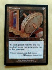 Whetstone-mtg urza's saga's usg rare Good (GD)
