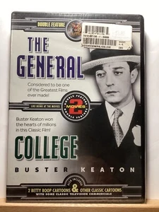 The General/College (DVD, 2001 - Silent) Buster Keaton/With Cartoons/Commercials - Picture 1 of 2