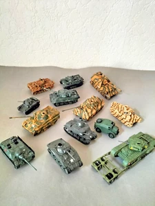 1:72 1:76 - Carro armato 13 pezzi veicoli militari costruiti - esci airfix revell ecc. - Foto 1 di 10
