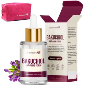Anti Aging Serum Bakuchiol VitaminC Retinol +Free cosmetic bag Mother's day gift - Picture 1 of 6