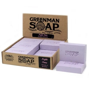 Grüner Mann Seife 100g - Nachzeit ( Rein, Natürlich & Aromatisch ) Aromatherapie - Bild 1 von 6