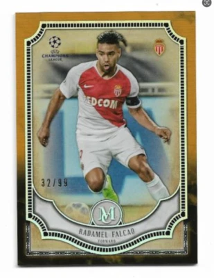 2018-19 Topps Champions League Museum Copper Card : Radamel Falcao #32/99 - Image 1 of 2