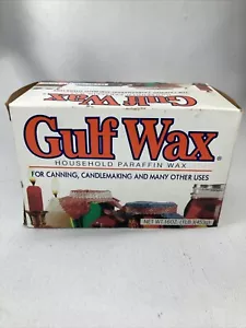 NEW Gulf Wax Household Paraffin Wax Candle Making Crafts Canning 1 lbs (453g) - Picture 1 of 2