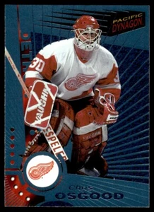 1997-98 Pacific Dynagon Ice Blue Chris Osgood Detroit Red Wings #43 - Picture 1 of 2