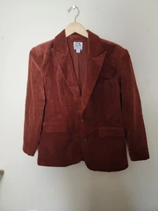 Future Collective Brownish Orange Rust Colored Blazer Size Small - Picture 1 of 3