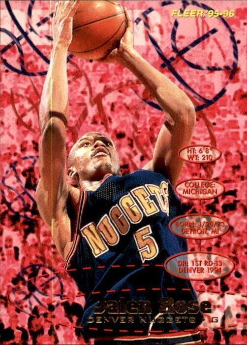 1995-96 Fleer Basketball - Pick Your Card - Image 1 of 1