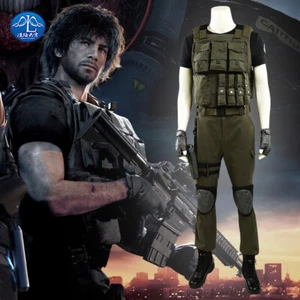 Game 3: Remake Carlos Oliveira Cosplay Full Set Costume Halloween Set - Picture 1 of 25