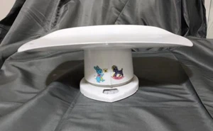 Vintage Counselor 1950’s Baby Scale Pink, Bunny Butterfly & Rocking Horse Works! - Picture 1 of 5