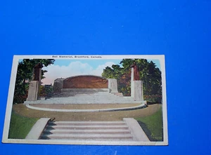 Vtg. Postcard - Bell Memorial - Brantford, Canada - not posted - Picture 1 of 2