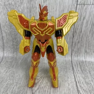 Bandai 2005 Power Rangers Mystic Force Saint Kaiser Unicorn Megazord Figure Gold - Picture 1 of 9