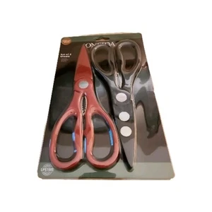 NEU - Oneida Küchenschere mit Magnetscheide - 9 Zoll - 2 Scheren Set - Bild 1 von 2