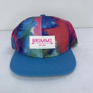 BRIMMZ Tie Dye Snapback Cap Adjustable Hat Ballcap Size X-small - Imagen 1 de 4