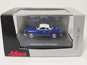 SCHUCO 1:87 25442 VW KARMANN GHIA COUPE HO / OO MODEL RAIL DIECAST MODEL CAR - Picture 1 of 2