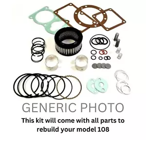 Kit de revisión importante para Quincy modelo 108 (registro de cambios 29) - Imagen 1 de 2