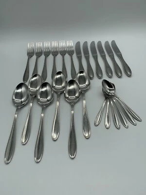 WMF Innsbruck Cromargan Tafel- Menübesteck 24 Teile mit Kaffeelöffeln 6 Personen - Bild 1 von 4