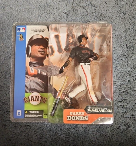 BARRY BONDS 2002 MCFARLANE'S SPORTSPICKS SERIES 2 VARIATION SEALED GIANTS Cover