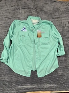 Ocean + Coast Damen belüftetes Angelshirt türkis 2XL - Bild 1 von 12
