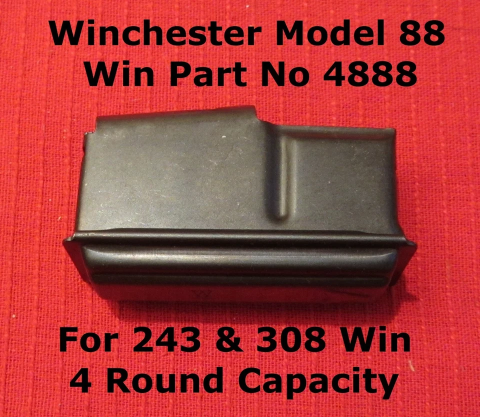 Cargador Winchester Modelo 88 - 4 Capacidad Redonda para 243 y 308 Parte # 4888 - NUEVO Foto 1 de 4