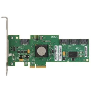 LSI Logic SAS3041E Quad-Port PCI-E HP SAS Raid Controller Card - Picture 1 of 1