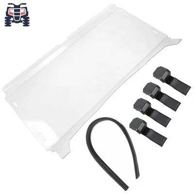 Parabrisas delantero transparente para Kawasaki Teryx 4 800 2014-2015 y Teryx 4 750 2012-2013 Foto 1 de 4