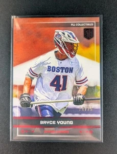 Bryce Young 2025 Premier Lacrosse League Fieldside PLL #35 lámina roja #20/25 - Imagen 1 de 2